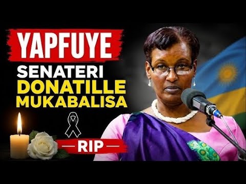 💔AMATEKA YA SENATERI DONATILLE MUKABALISA WITABYE IMANA💔😭