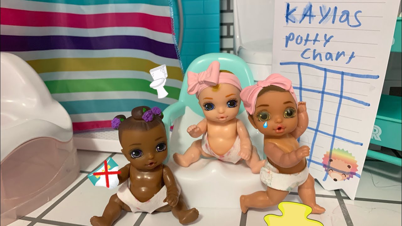 BABY ALIVE Daycare Training routine ! 🚽