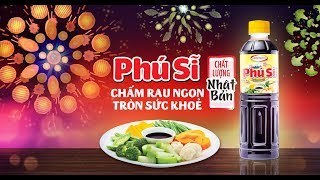 Nước Tương Phú Sĩ Chấm Rau Ngon - Tròn Sức Khỏe