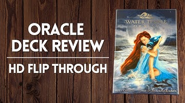 Water Temple Oracle Cards | Visually Striking Oracle Deck | Spiritual Messages | HD Flip Through