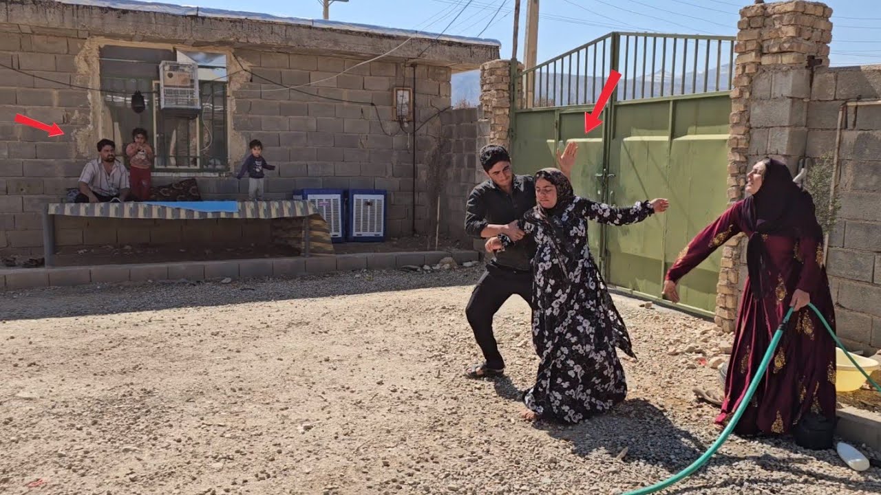 Hate versus love: Ayas' attack on Soraya, Amir's second wife (Kohrig family)