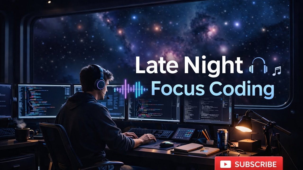 Late Night Focus Coding 🌌 | Deep Work Music for Programmers & Students ...