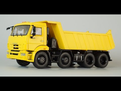 КАМАЗ-6540 SSM 1:43 ТАК СЕБЕ