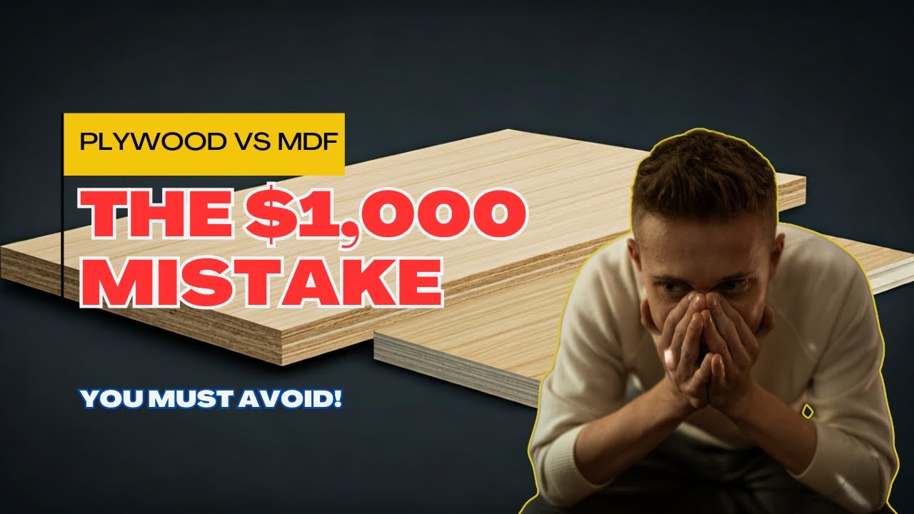 5/8 Plywood vs MDF: Choosing the Right Material for Your Project - YouTube