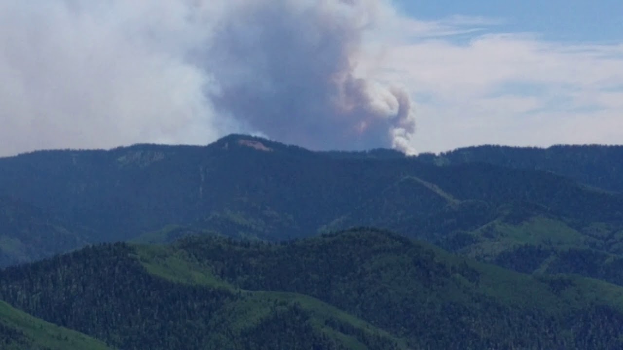 416 fire from Darling Ridge