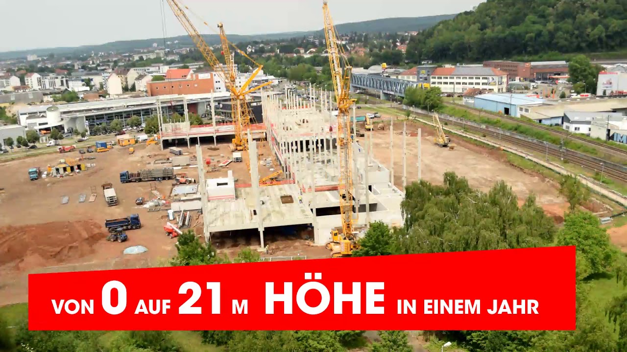 MÖBEL MARTIN Neueröffnung Saarbrücken Zeitraffer Höhe