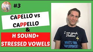 Silent H, Double Consonants, Last Vowel Stress | Italian Pronunciation | Basic Rules #3 (Subs)