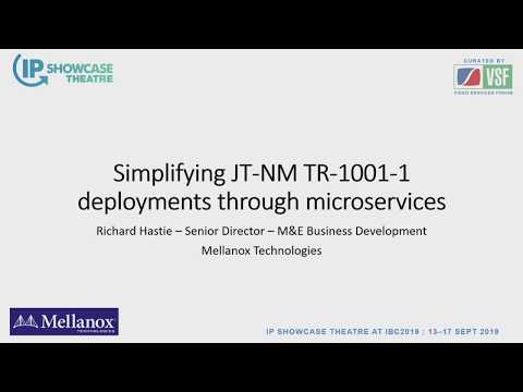 Simplifying JT-NM TR-1001-1 Deployments Through Microservices