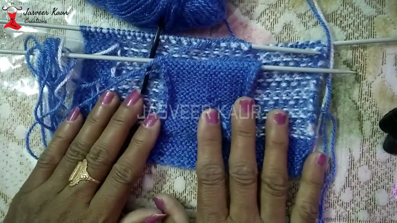 Baby Cardigan में Front Pocket कैसे बनाएं | Knitting Pocket with very different style and Easy way