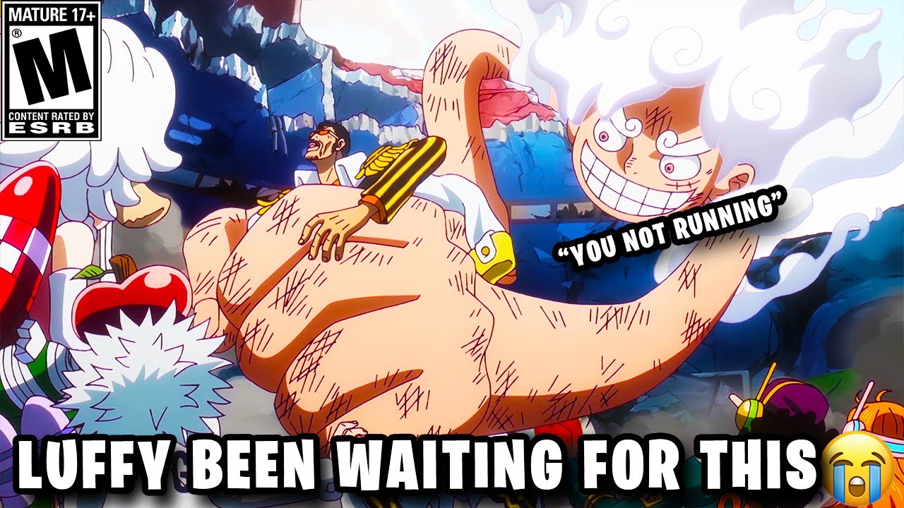 GEAR 5 LUFFY PULLS UP ON KIZARU ONE PIECE