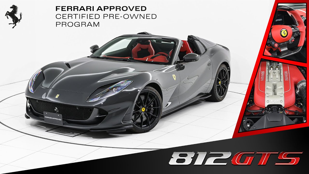 フェラーリ本カタログ 812スーパーファスト ハードカバー付き 伊・英80