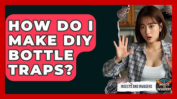 How Do I Make DIY Bottle Traps? - Insects and Invaders