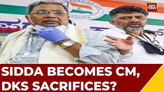 Karnataka CM Suspense: Congress's Power Formula, Sidda Becomes CM, DKS Sacrifices?