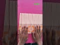 "Beautiful Paper Weaving in 60 Seconds! 🌈💫 #CraftShorts"