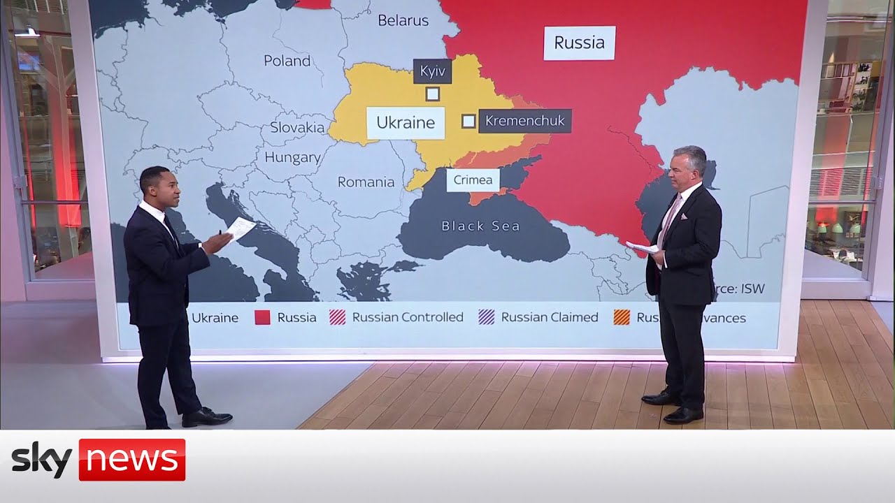 Film backdrop image for Ukraine War: Why did Russia target shopping centre? (2022)