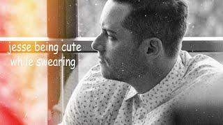 jesse lee soffer being adorable swearing for 30 seconds
