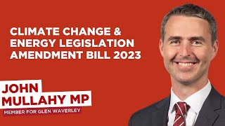 Climate Change and Energy Legislation Amendment (Renewable Energy and Storage Targets) Bill 2023