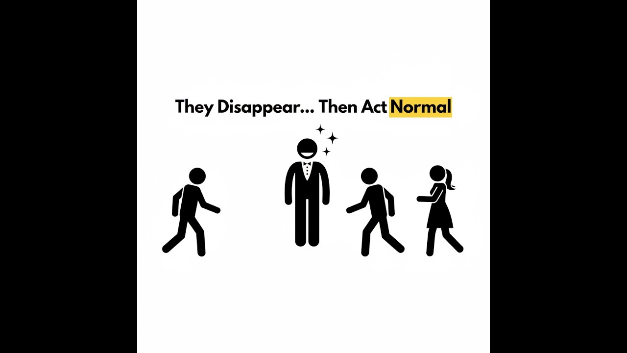 People Who Disappear for Weeks and Come Back Like Nothing Happened (Psychology Explained)