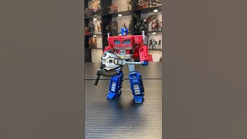 Siege Optimus Prime in under a minute#Transformers #Toy #Funny #viral  ￼