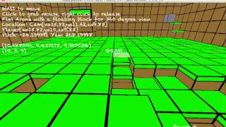VoxelBender: Voxel Terraforming - First Test