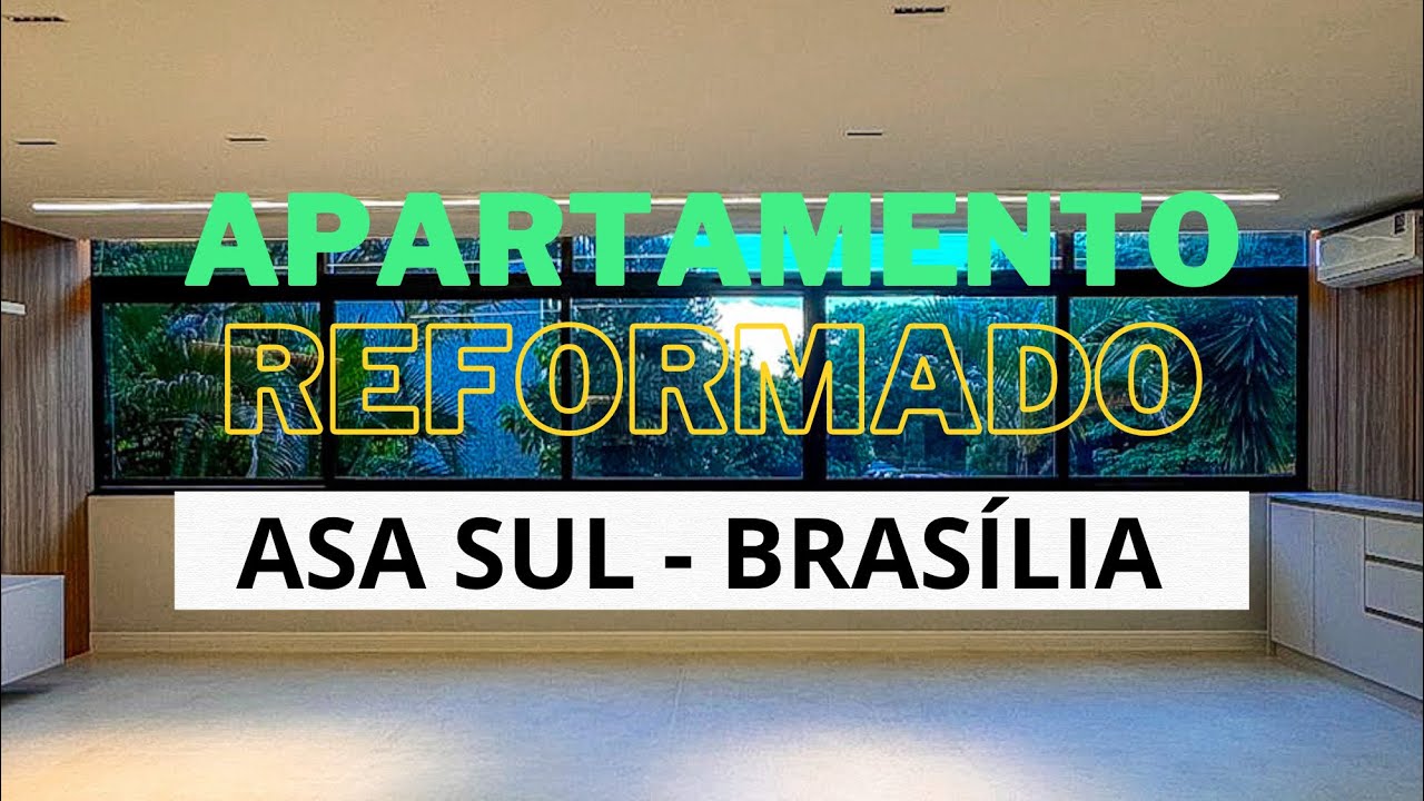 APARTAMENTO NA ASA SUL - REFORMADO