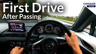 First Drive After Passing the Driving Test - Great Britain