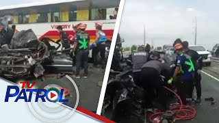 3 patay, 1 sugatan sa karambola ng mga sasakyan sa SCTEX | TV Patrol
