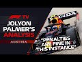 Were Penalties To Norris And Perez Fair? | Jolyon Palmer's F1 TV Analysis | 2021 Austrian Grand Prix