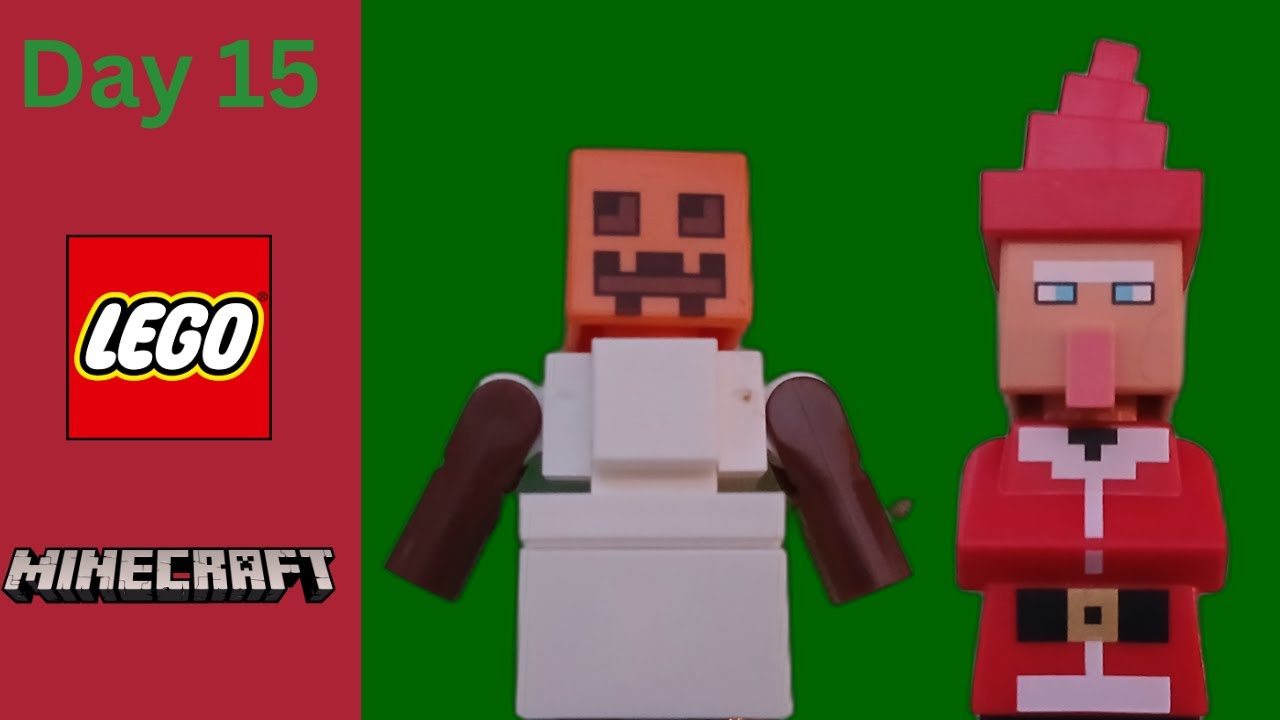 Building a Massive Lego Minecraft World! (Day 15) The 2025 Advent Calendar