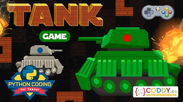 🪖 TANK GAME 🔫  BEST SHOOTER GAME EVER 🐍 PYTHON CODING 🎮