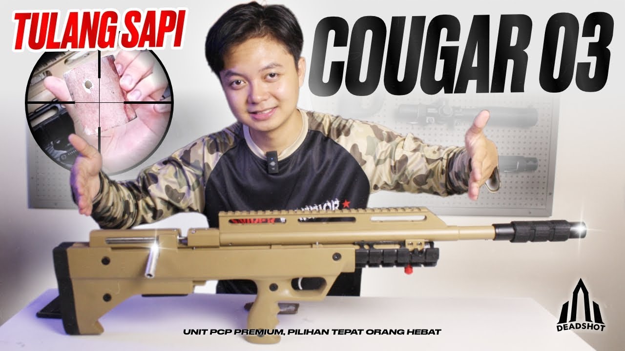 POWER DAHSYAT❗PCP BULLPUP MODERN BIGGAME 6000Psi SIMPLE TAPI JOS❗