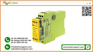 PILZ -  RƠ LE AN TOÀN PILZ PNOZ X1 24VAC/DC 3n/o 1n/c – 774300 TIENHUNGTECH