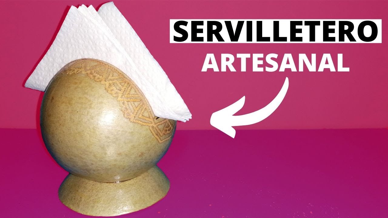 SERVILLETEROS Artesanales paso a paso Faciles y Rapido! Porta