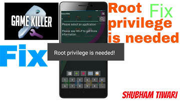 Fix gamekiller root privilege is needed