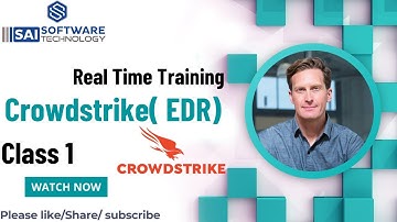 CrowdStrike EDR Full Course – Day 1 | Real-Time SOC Analyst Training