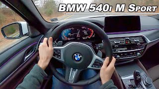 2021 BMW 540i M Sport - Is Your Boss an Enthusiast? (POV Drive)