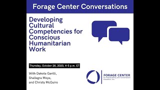 Developing Cultural Competencies for Conscious Humanitarian Work