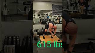 615 lbs explosive lift omg!  💪 #shorts #fyp #youtubeshorts #youtube #youtuber #wow #motivation
