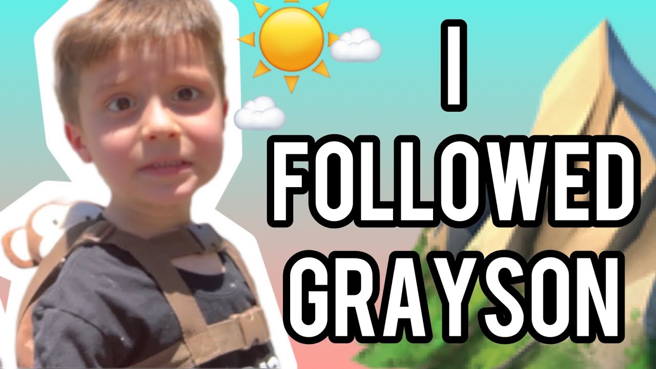 I FOLLOWED GRAYSON - Autism Safety