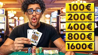 Chaque Fois Que Je Perds, Je Double Au Blackjack