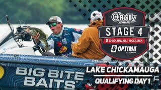 Bass Pro Tour | Stage 4 | Lake Chickamauga and Nickajack Lake | Qualifying Day 1 Highlights
