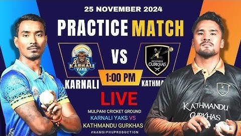 KARNALI YAKS VS KATHMANDU GURKHAS || Siddhartha Bank Nepal Premier League Powered by Ncell ||