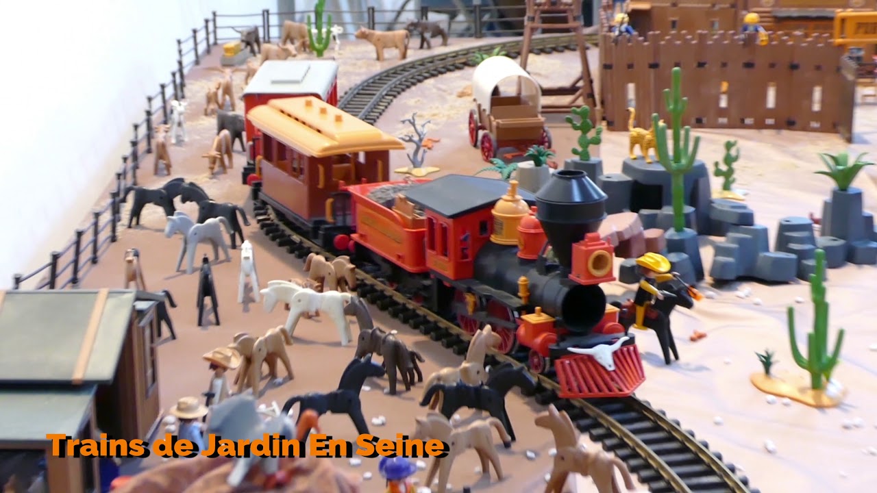 Train Western Playmobil - G Scale 