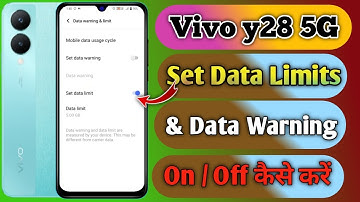 how to set data limit in vivo y28 5g, vivo y28 5g data limit problem, vivo y28 5g data limit setting