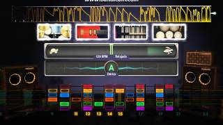 Rocksmith 2014 Session mode improvisation Dorian A major