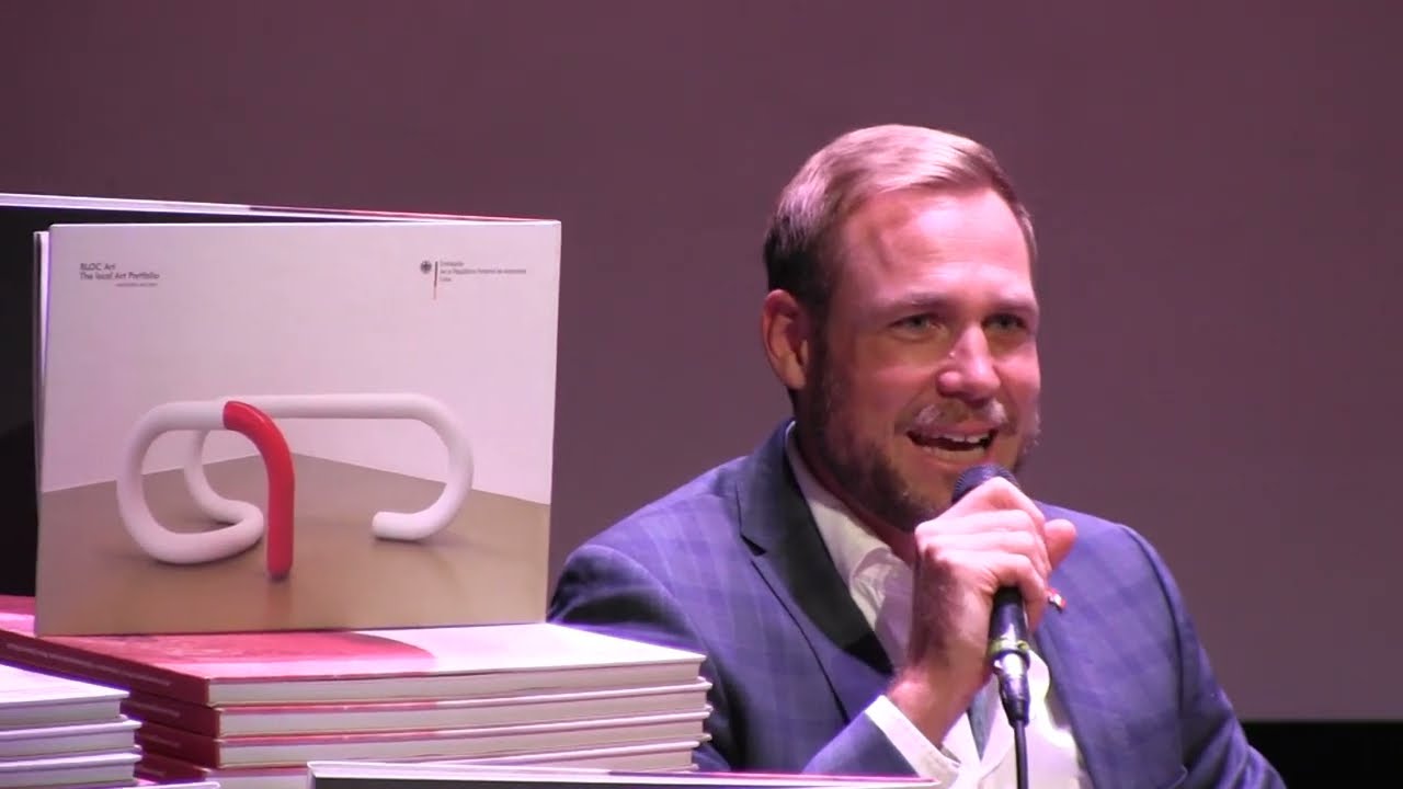 Presentacion Libro “Arte Emergente Perú | Alemania”  BLOC Art /Brenda Ortiz  y Antalis Perú  1/2