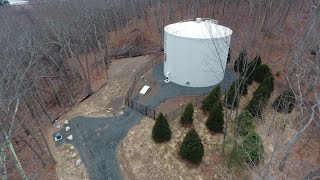 Newtown Water Tank Aquarion Water Company Construction Maynovember 2019