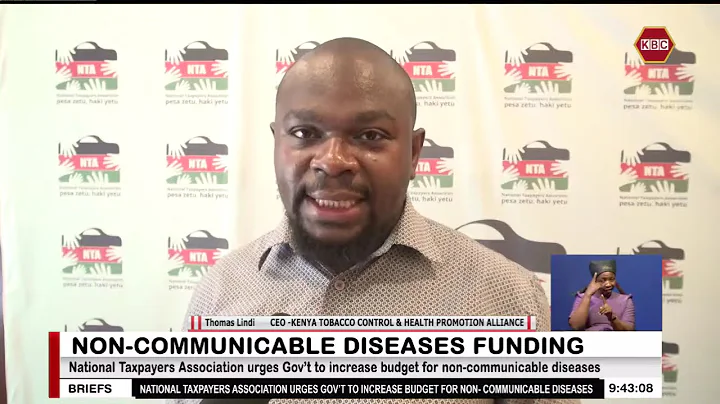 National Taxpayers Association urges Gov’t to increase budget for non- communicable diseases