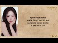 Eunjung (은정) - Sweet Snow (Romanized Lyrics)