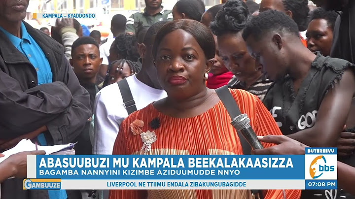 Abasuubuzi mu Kampala Baggadde Amaduuka lwa Nsimbi za Bupangisa, Bagamba Nnyini Kizimbe Aziduumudde